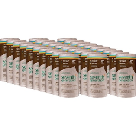 Seventh Generation Paper Towels, White, 30 PK SEV13720CT